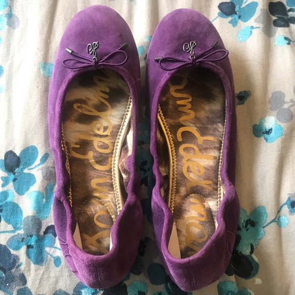 sam edelman purple flats